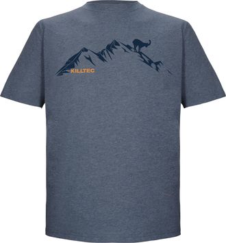 Killtec T-Shirt KILLTEC KOS 365 MN TSHRT, Herren, Gr. XXL, dunkelblau, Obermaterial: 65% Polyester, 30% Baumwolle, 5% Elasthan, Rundhals, Shirts T-Shirt, Herr