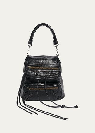 Balenciaga Le City Arena Leather Backpack