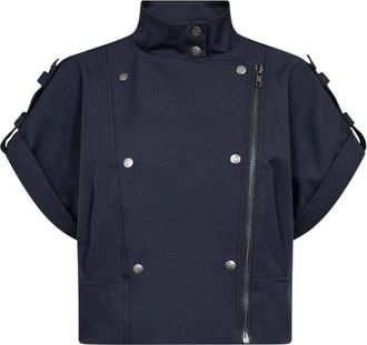 Co'Couture Luna CC Chaleco - Jackets - Mujer - Azul - M