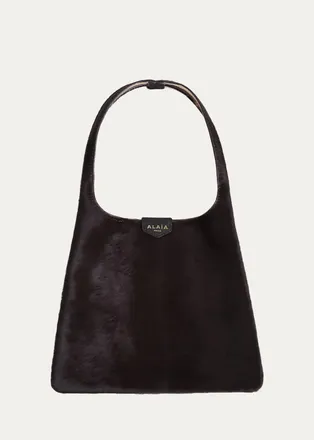 Alaia Small Calf Hair Hobo Bag