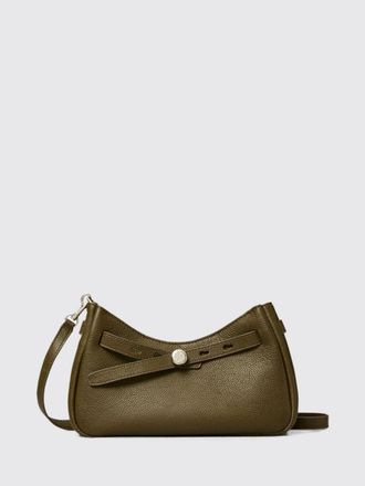 Tory Burch Mini borsa a tracolla Romy in pelle martellata con logo Double T
