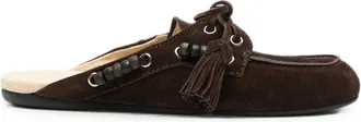Miu Miu Tassel-detail Beaded Mules