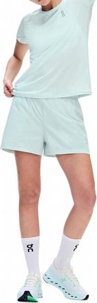 On Womens Core Short Sleeve Tee In Flurry
