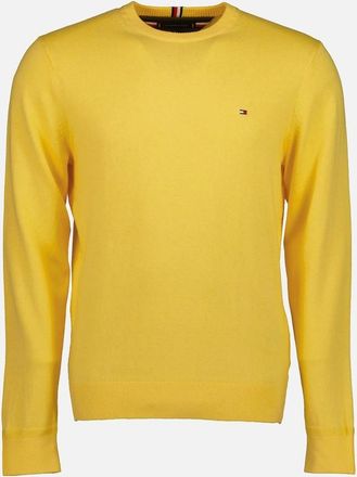 Tommy Hilfiger Mens Cashmere Crewneck Jumper - Navy - Size: 38