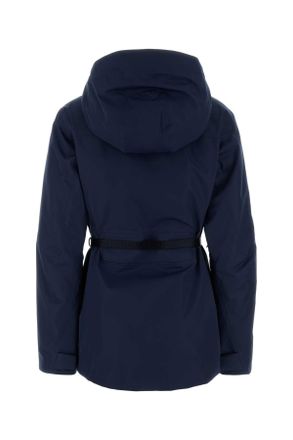 Prada Womens Blue Tech Fabric Jacket Divisa Giubbini