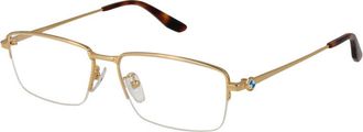 BMW Gold Metal Glasses Mens (Frames)