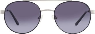 Guess Smoke Gradient Round Ladies Sunglasses GF0367 10B 53