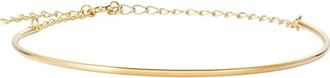 Adornia 18K Gold Plated Curved Bar Bracelet at Nordstrom Rack