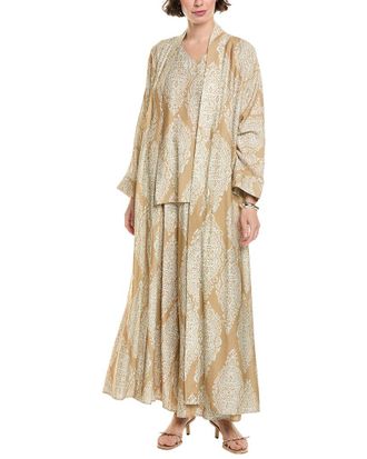 Beulah 3pc Top, Cardigan & Pant Set