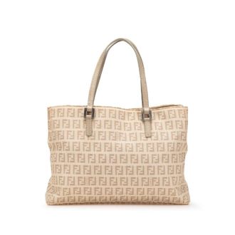 Fendi Pre-owned Fendi Zucchino Canvas Tote Ladies 2201 8BH072 KU7 048