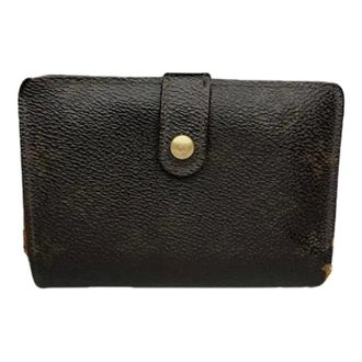 Louis Vuitton Portafoglio in pelle Pre-owned - - Pre-owned - Donna - Marrone - ONE SIZE