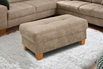 HOME AFFAIRE Hocker »Puccini« mit Kontrastnaht