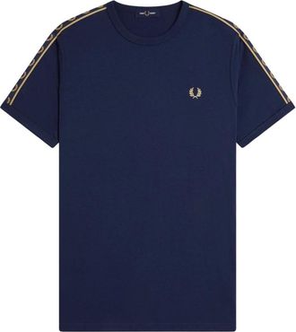 Fred Perry T-Shirts - Heren - T-shirts - Blauw - M - Tops