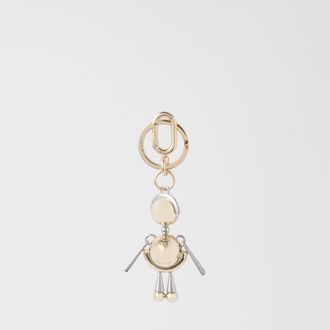 Furla Sfera Portachiavi Color Gold Oro Metallo Donna