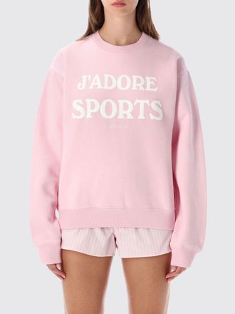 Sporty & Rich Felpa girocollo in jersey di cotone con stampa slogan