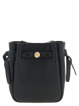 Tory Burch Black Romy Small Bucket Bag
