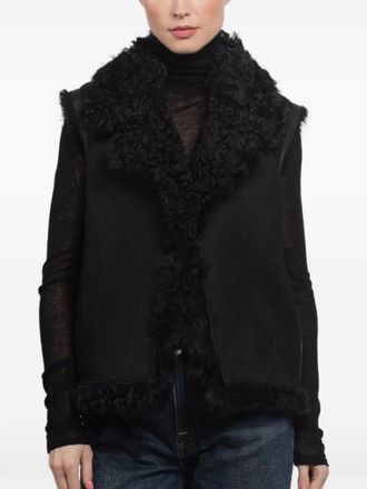 Mackage Kasia long-sleeve leather jacket - Black