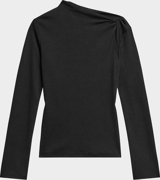 Theory Long-Sleeve Twist Tee