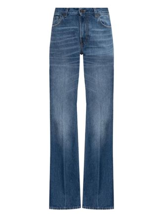 Haikure Flora flared jeans - Blue