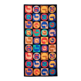 Gallery Dept. Home, unisex, Veelkleurig, ONE Size, Katoen, G Print Handdoek