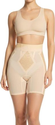 Rago Firm Control High Waist No Top Roll Girdle in Beige at Nordstrom, Size X-Large