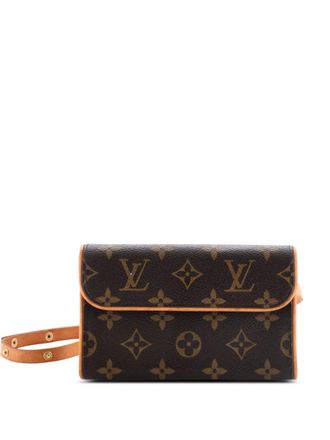Louis Vuitton Florentine Waist Bag Monogram Canvas belt bag - women - Fabric - One Size - Brown