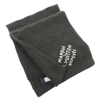 Louis Vuitton Pre-owned Stole - Heren - Pre-owned - Groen - Maat: ONE Size Wol