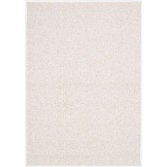 Sweeek Sweeek - Tappeto per interni in velluto a pelo lungo effetto screziato color crema