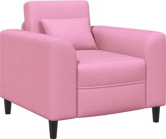 vidaXL Sill&oacute;n Rosa Tela Vidaxl