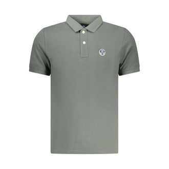 North Sails Verde Katoenen Polo voor Mannen
