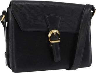 Valentino Pre-owned Cross Body Bags, female, Black, Size: ONE SIZE Pre-owned Leather Shoulder Bag