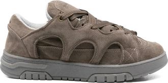 Santha Casual Sneaker - Heren - Sneakers - Bruin - 45 EU - Su&egrave;de - Schoenen