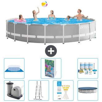 Intex Piscina Prism Frame Redonda - 549x122 Cm - 8-piezas S599