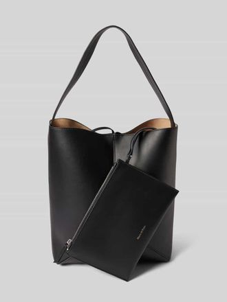 Marc O'Polo Hobo Bag aus einer Lederalternative in Black, Gr&ouml;&szlig;e 1