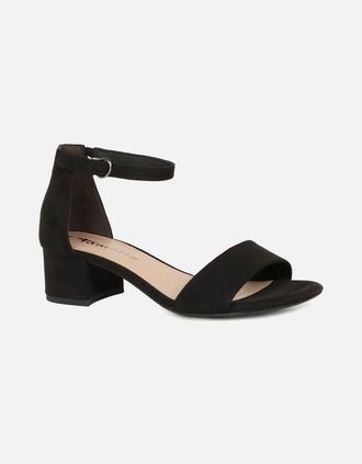 Tamaris Tamaris Womens Gardenia Womens Dress Sandals - Black - Size: 3