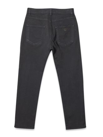 Emporio Armani Cotton Blend Jeans - Black