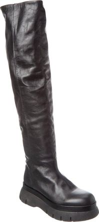 Isabel Marant Lurna Leather Over-The-Knee Boot