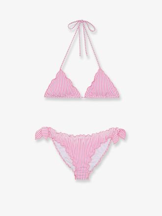 MC2 Saint Barth Bikini Sarius in nylon stretch con motivo a righe - MC2 SAINT BARTH - gender_Woman
