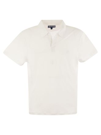 Vilebrequin Short Sleeved Linen Polo Shirt