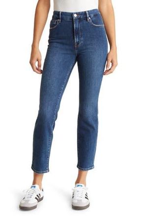 Good American Good Classic Slim Straight Jeans in Indigo343 at Nordstrom Rack, Size 24
