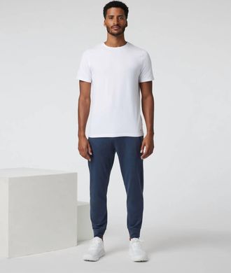 Vuori Clothing Ponto Performance Jogger Pant In Azure Heather
