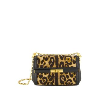 Dolce & Gabbana Tassen, Dames, Veelkleurig, ONE Size, Katoen, Marlene City Mini Bag