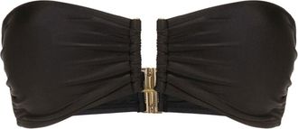 Lenny Niemeyer Rita bandeau bikini top - women - Polyamide/Spandex/Elastane - GG - Black