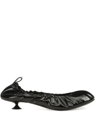 Sergio Rossi 25mm Orb leather pumps - Black