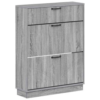 vidaXL Armario Zapatero Hoorn 78 X 24 X 100 Cm Madera De Ingenier&iacute;a Vidaxl