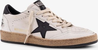 Golden Goose Womens Sneakers Ballstar Leather White Leather-Rubber Trainers Leather/rubber