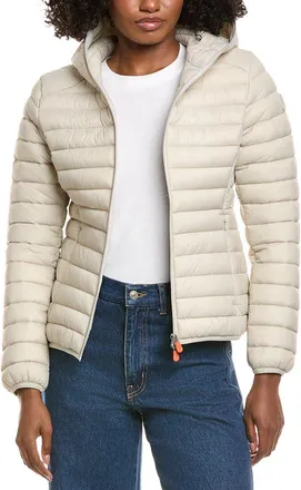 Save The Duck Vicky Short Hooded Basic Jacket