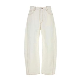 Givenchy Loose-fit Jeans, male, White, Size: W32 Cocoon Jeans