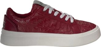 GCDS Bordeaux Lage Sneakers - Heren - Sneakers - Rood - 37 EU - Schoenen