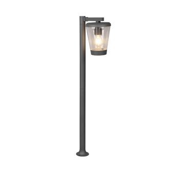 Trio Farol Exterior Cavado Vintage Aluminio Antracita Ip44 Iluminaci&oacute;n